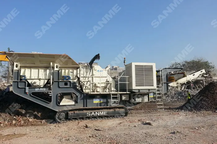 E-MP SERIES MOBILE IMPACT CRUSHER (5)6t1