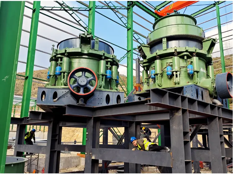 1500 tons/hour! Shanghai SANME Co., Ltd.'s large-scale equipment empowers Fujian tuff aggregate project